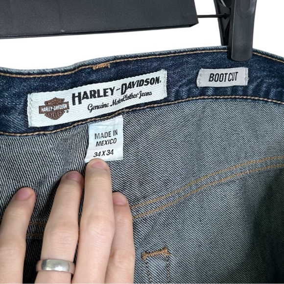 Harley-Davidson Boot Cut Denim Jeans - Picture 5 of 6